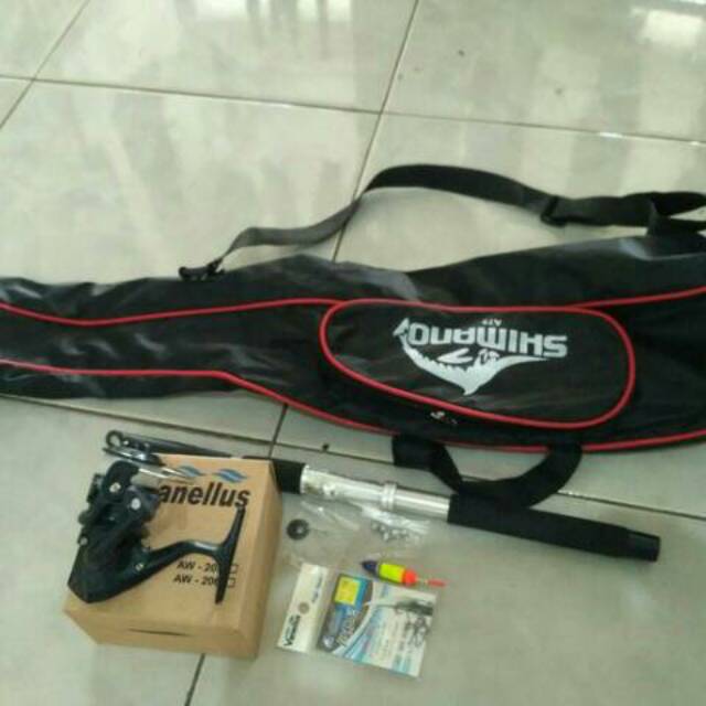 Jual Paket 1 set alat pancing super lengkap Murah PROMO | Shopee Indonesia