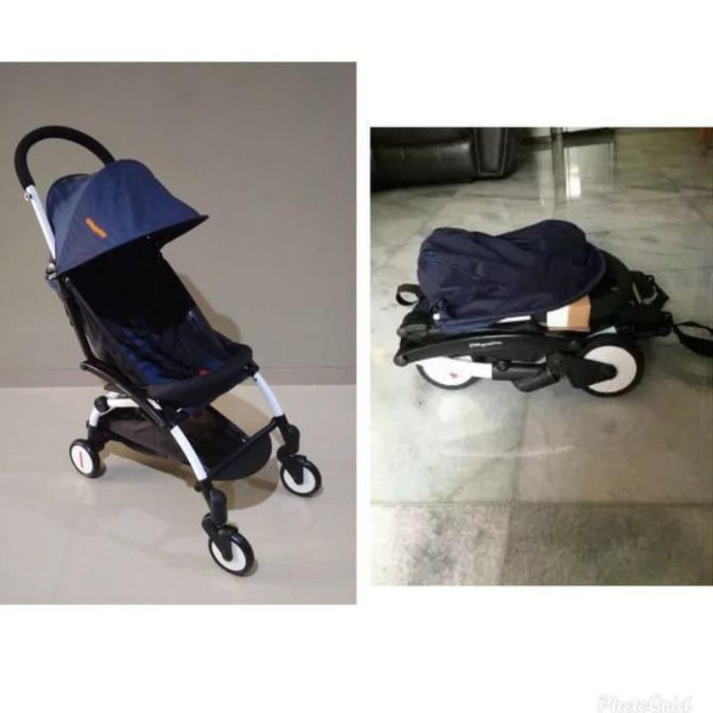 stroller kiddopotamus preloved 80 bgs