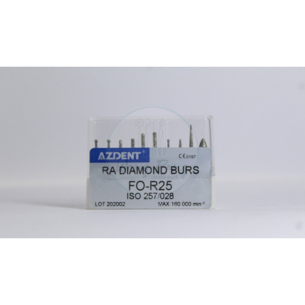 Jual MATABUR LOW SPEED PREPARATION KIT AZDENT / BUR RA KIT | Shopee ...