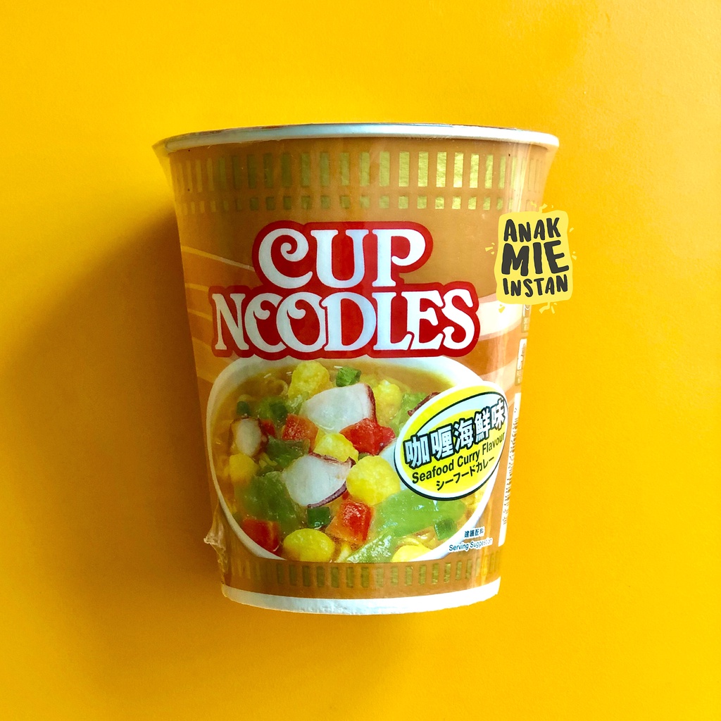 Jual Nissin Cup Noodles Seafood Curry Edisi Hk Shopee Indonesia