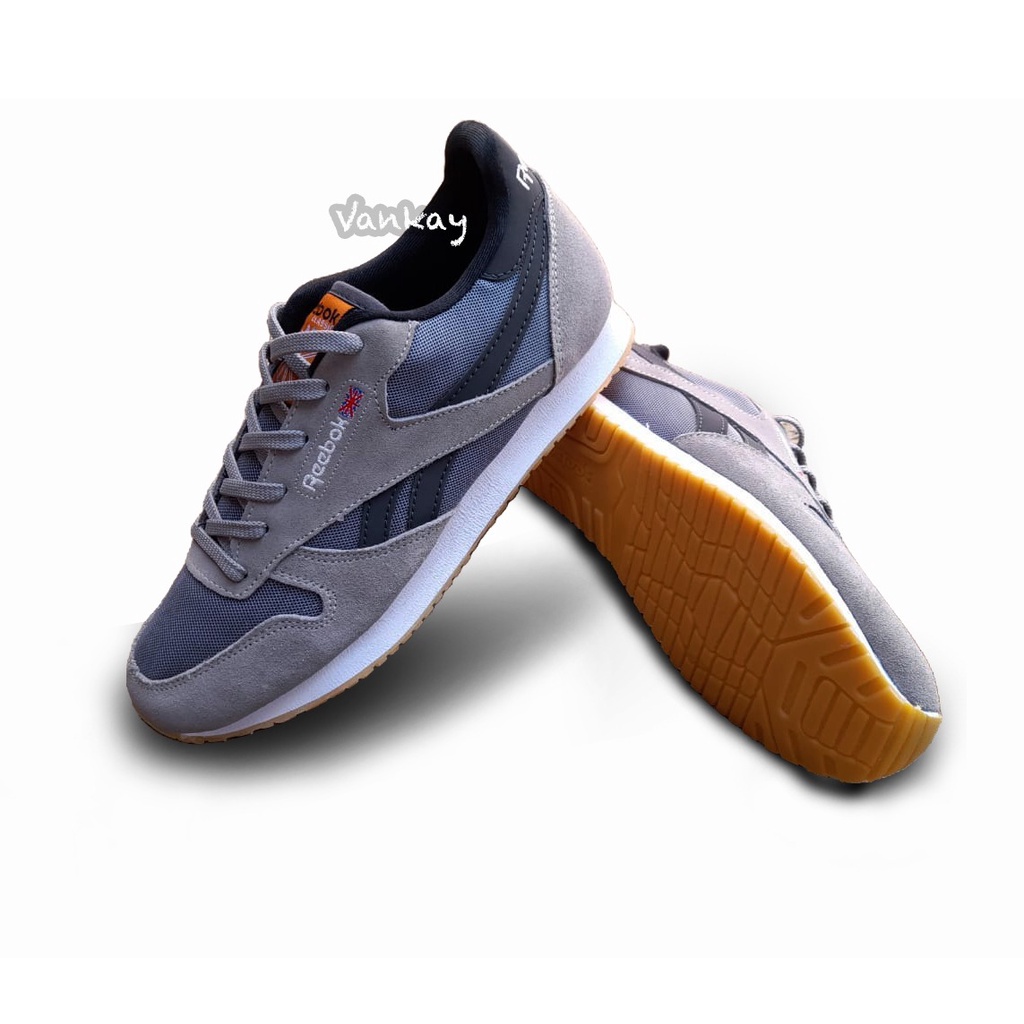 Jual Sepatu Sneakers Rebok Classic Sepatu Rebok Pria Sepatu Running ...