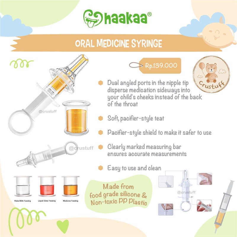 Haakaa Oral Medicine Syringe