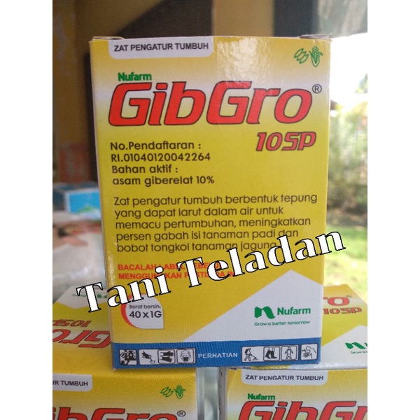 Jual 1 Kotak GibGro (isi 40 Bungkus) , GIBGRO , Gibgro 10 SP 1gr , Zat ...