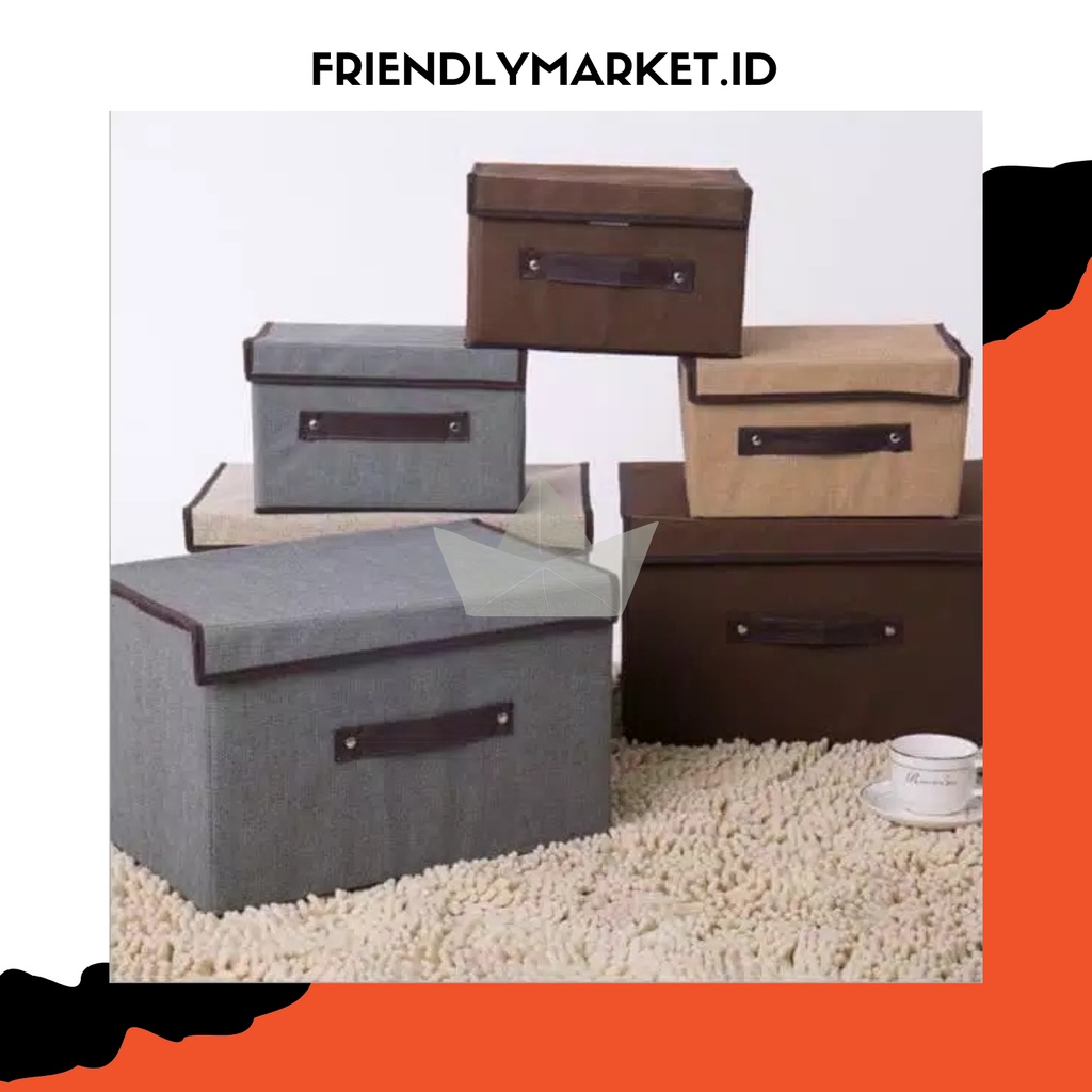 Jual Storage Box Kotak Tempat Penyimpanan Baju Celana Organizer ...