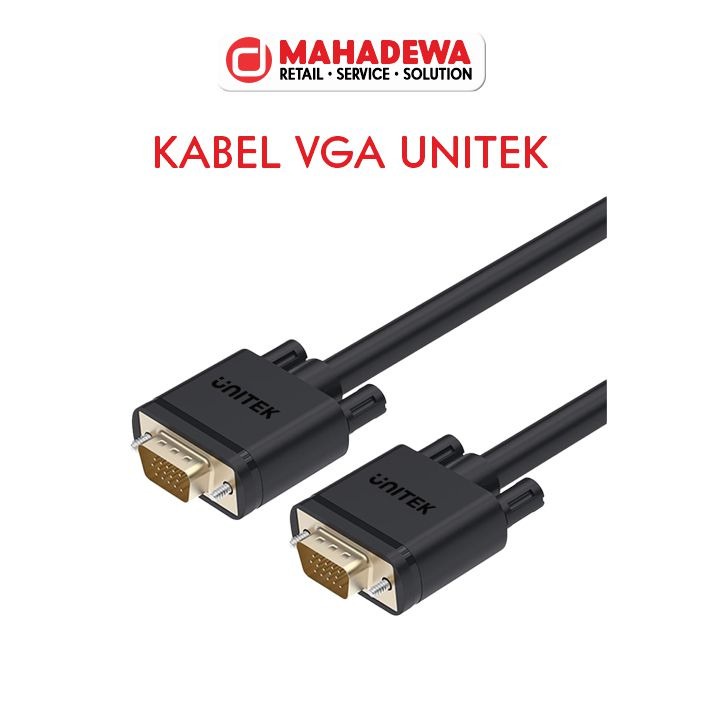 Jual Unitek Kabel Vga M M M M M M Shopee Indonesia