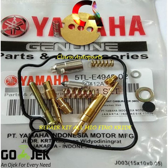 Jual REPAIR KIT MIO REPAIR KIT MIO SPORTY REPAIR KIT KARBURATOR MIO