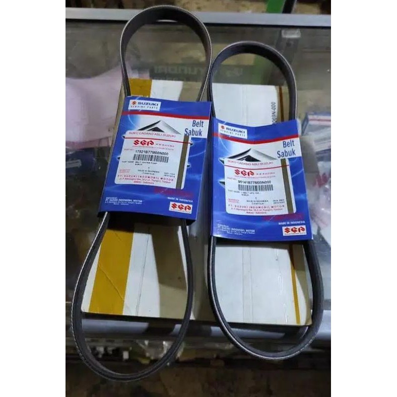 Jual Fan Belt (Tali Kipas) Suzuki Ertiga Set (2 pcs) Original Shopee