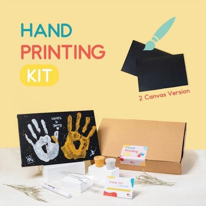 Jual HAND PRINTING KIT (2 CANVAS) | Shopee Indonesia