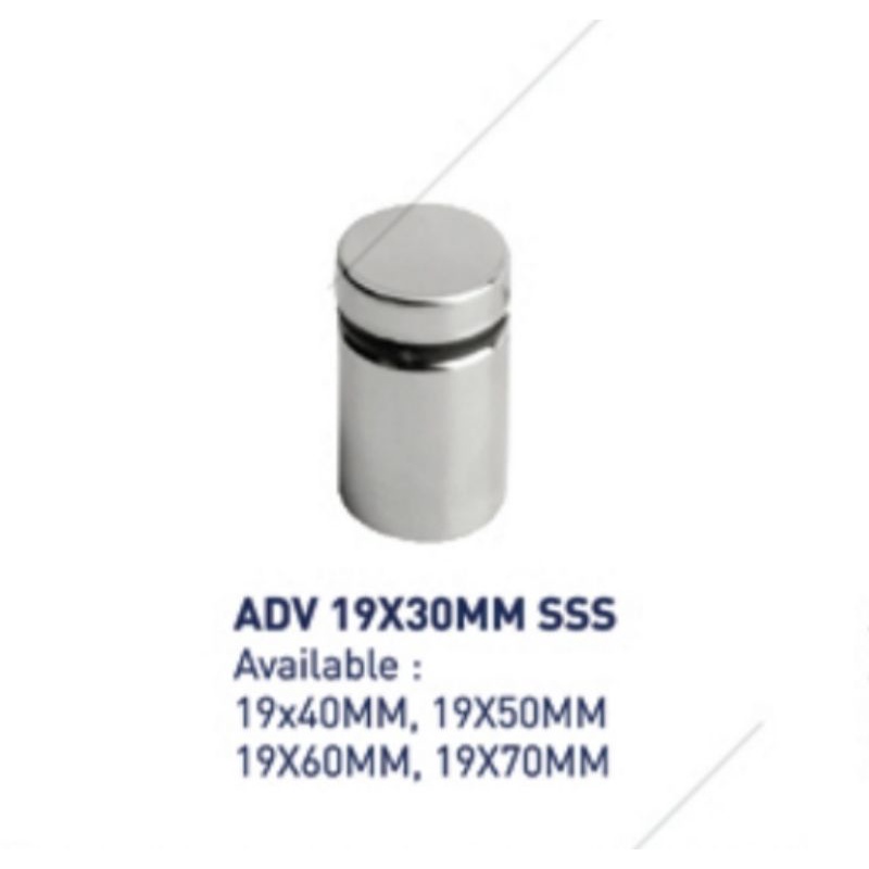 Jual Pin Iklan Advertising Screw Dekkson Stainless ADV 19 X 50mm SSS ...