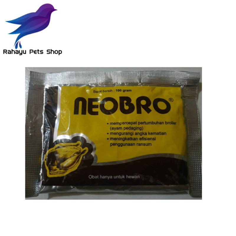 Jual VITAMIN AYAM PEDAGING NEO BRO 100GR | Shopee Indonesia