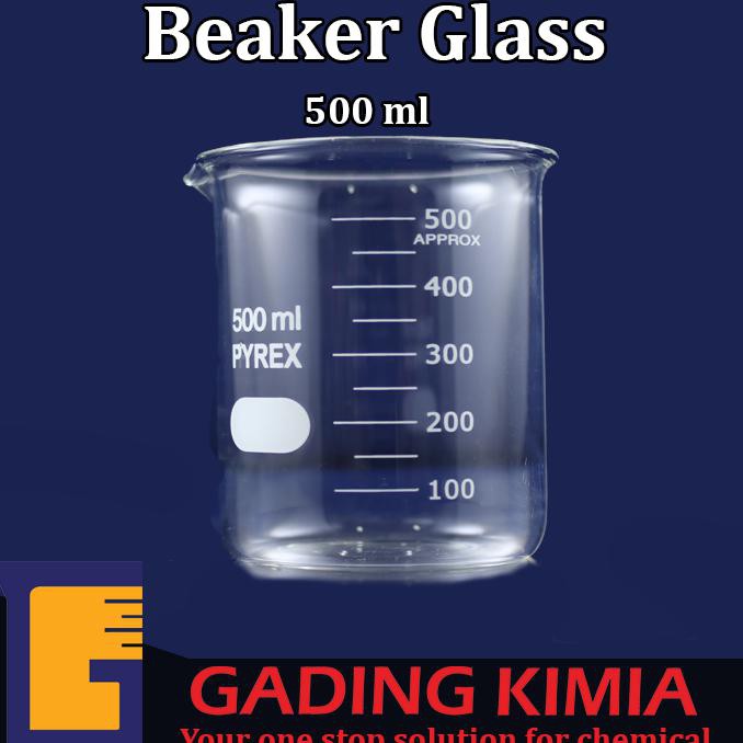 Jual Beaker Glass 500ml Gelas Ukur 500ml Gelas Kimia Shopee Indonesia 0902