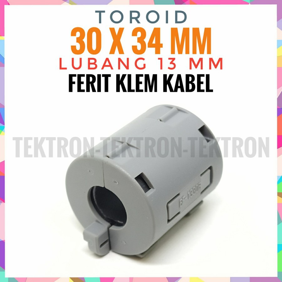 10x EMI Entstörfilter Ferritfilter Ferritkern Klappferrit für Kabel 9mm Kabel-Cl