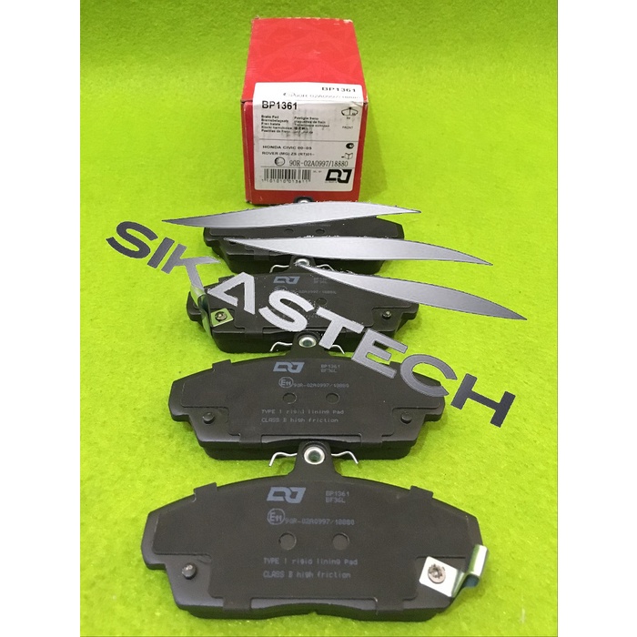 Jual FRONT DISC BRAKE PADS KIT / KAMPAS REM CAKRAM DEPAN MG ROVER ZS