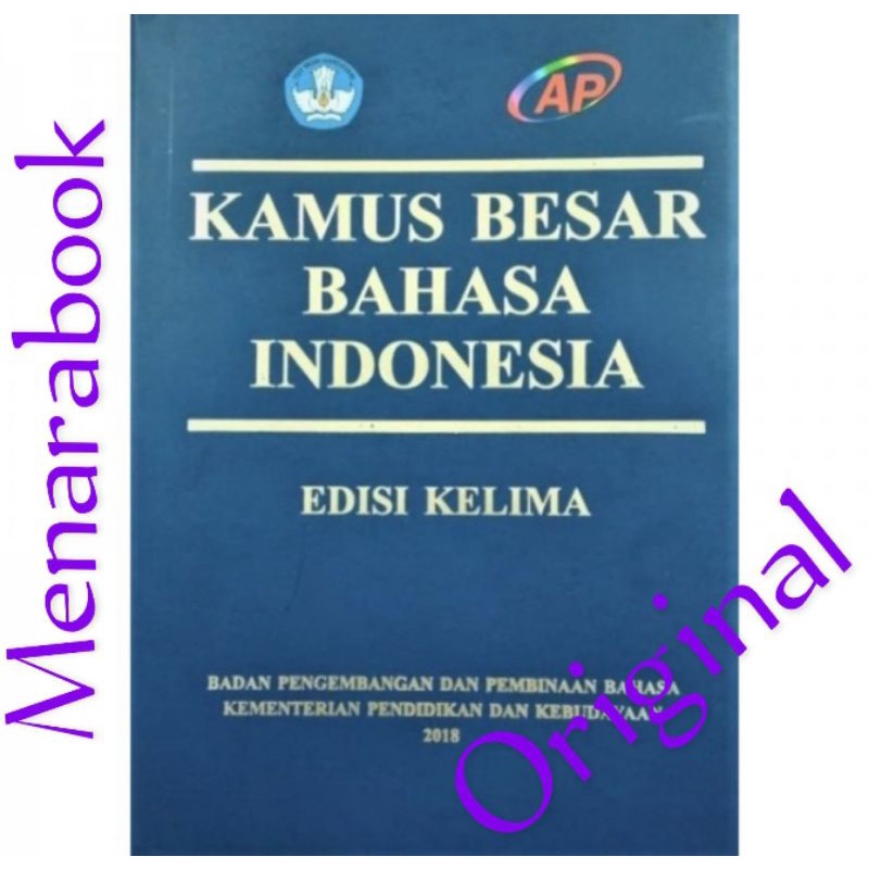 Jual KBBI Kamus Besar Bahasa Indonesia Edisi 5 / Kementerian Pendidikan ...