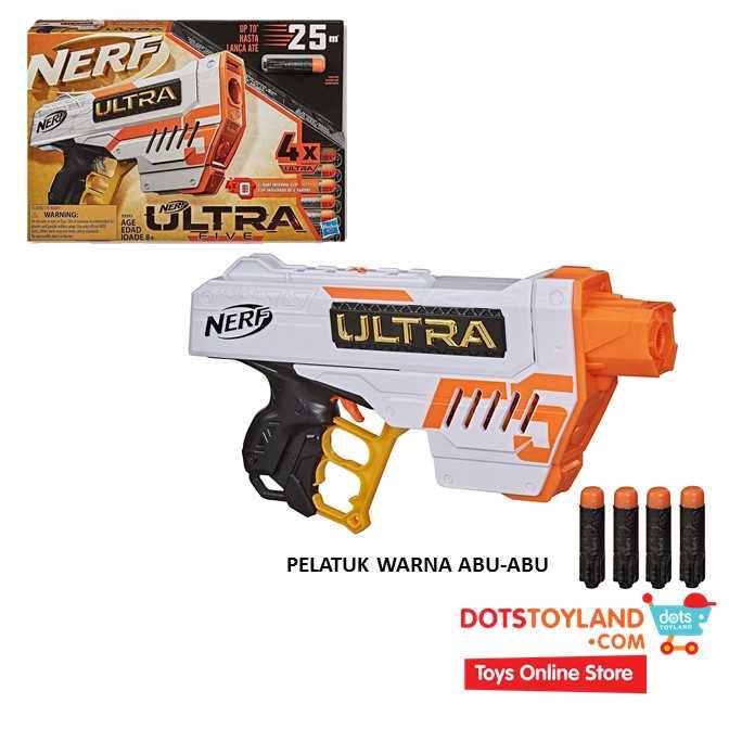 Jual Nerf Ultra Five Blaster w/ 4 Darts Ultra Mainan Blaster | Shopee ...