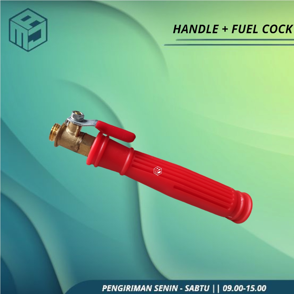 Jual Handle With Fuel Cock pegangan dengan kran gagang mesin semprot ...