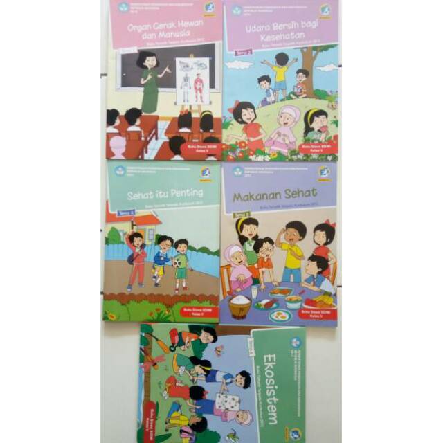 Jual Paket Tematik terpadu SD kls 5 semester 1 kurikulum 2013 revisi ...