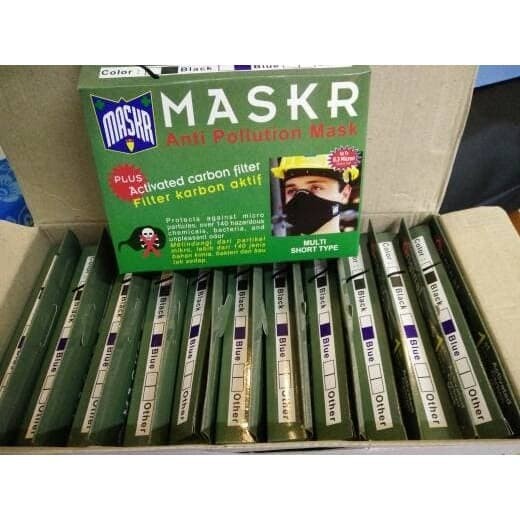 Jual MASKER MASKR CARBON AKTIF FILTER MULTI SHORT TYPE | Shopee Indonesia