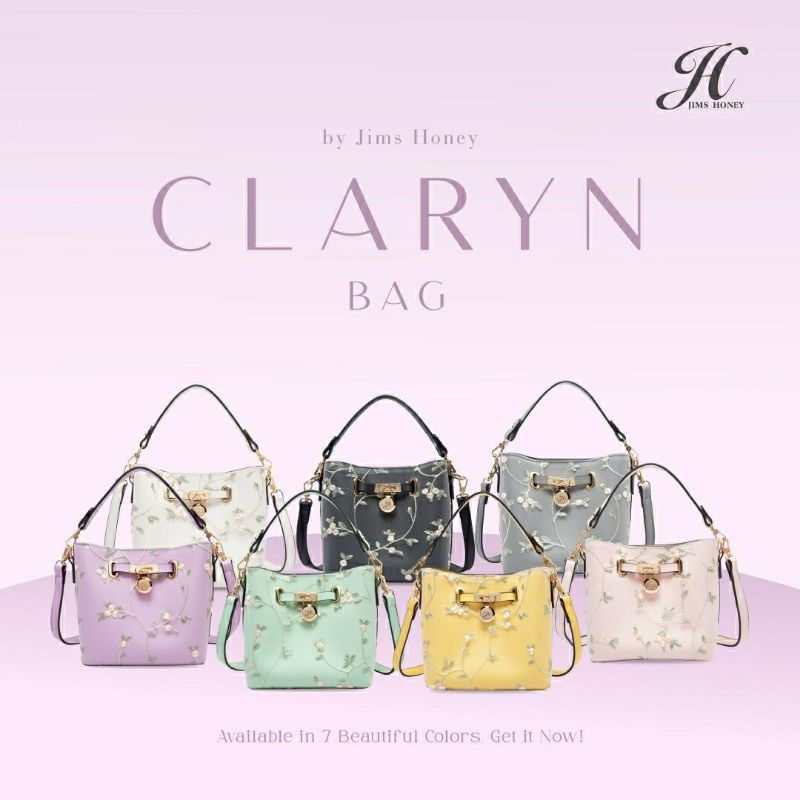 Jual Claryn bag tas bagus dengan motif floral | Shopee Indonesia