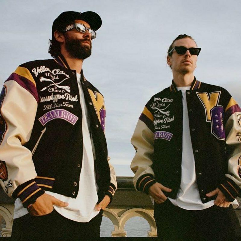 Collaboration Yellow Claw x Rawtype Riot Champ Varsity