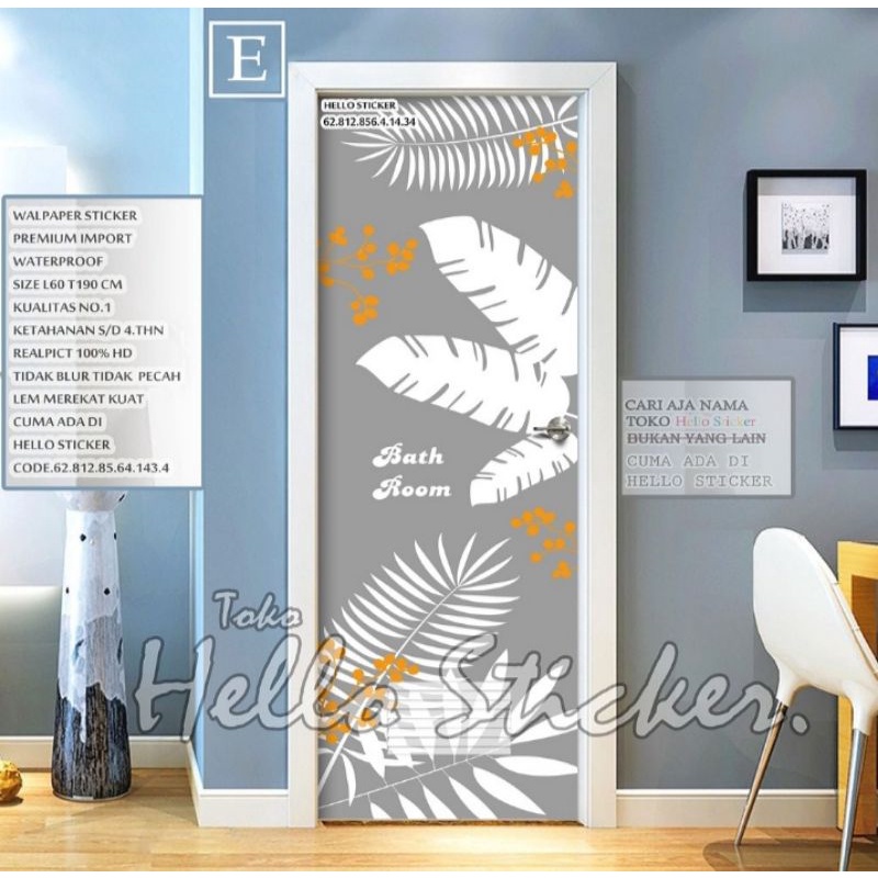 Jual STIKER PINTU TOILET | Shopee Indonesia