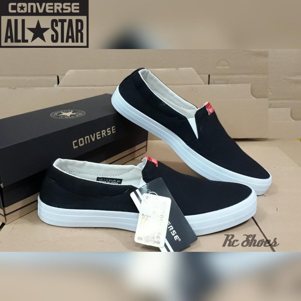 Jual converse hotsell slip on