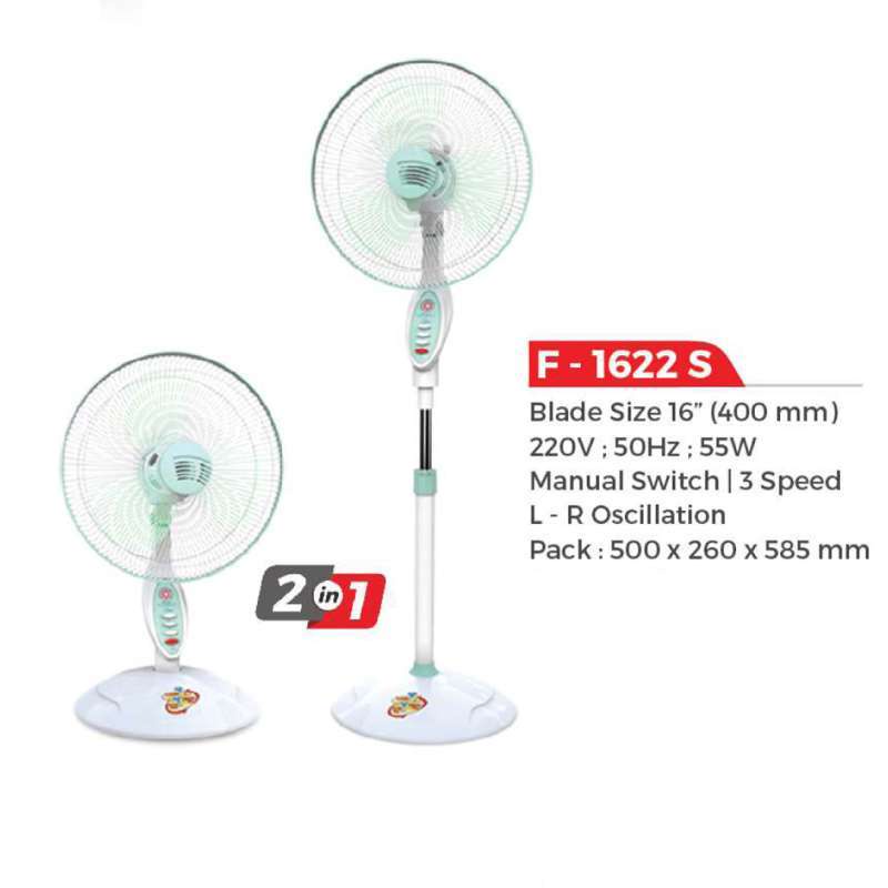 Jual Maspion F S Kipas Angin In Stand Fan Inch F S Shopee Indonesia