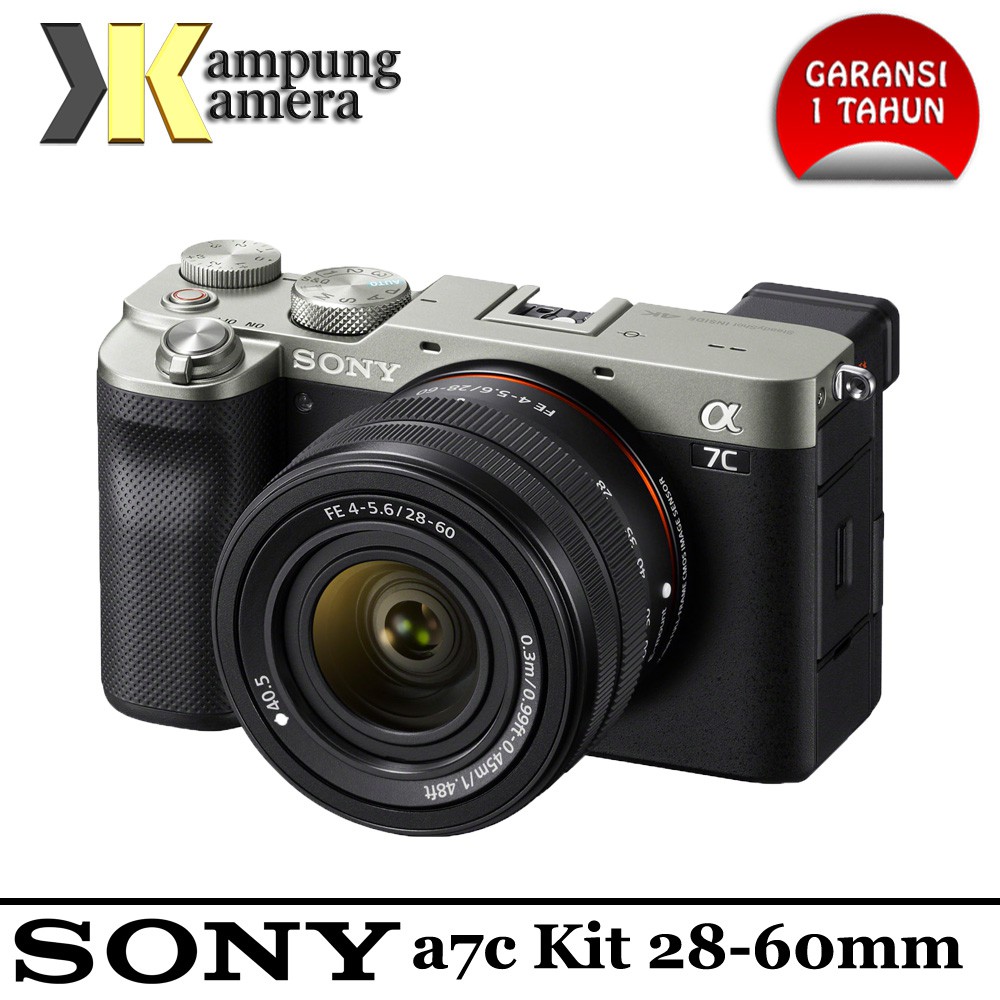 Jual Sony Alpha A7C Kit 28-60mm Kamera Mirrorless Sony A7C Kit FE 28 ...