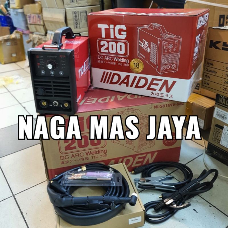 Jual MESIN LAS ARGON DAIDEN TIG 200 PULSE TRAFO LAS ARGON DAIDEN TIGI TIG 200 P Shopee Indonesia