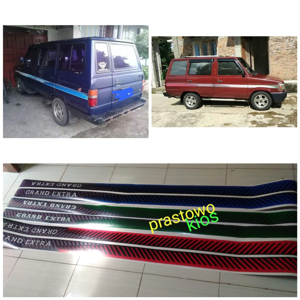 Jual Sticker Striping Stiker List Body Kijang Grand Extra Shopee Indonesia