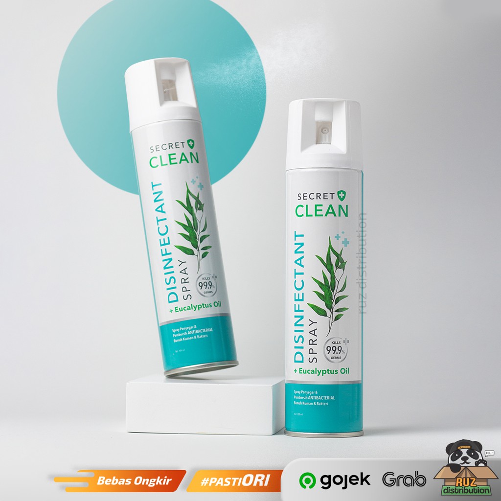 Jual Secret Clean Disinfectant Spray | Shopee Indonesia