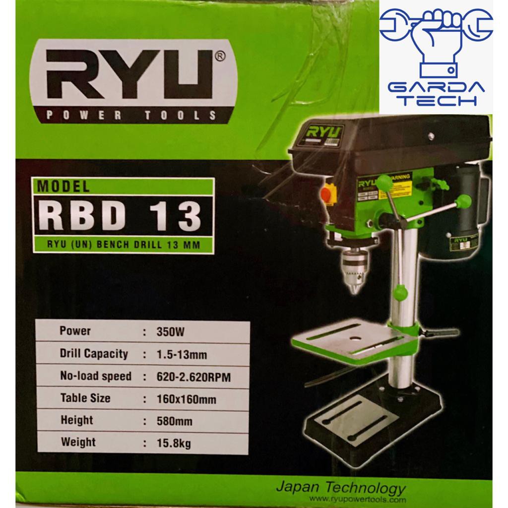 Jual Bor Duduk Bench Drill RYU RBD 13mm | Shopee Indonesia