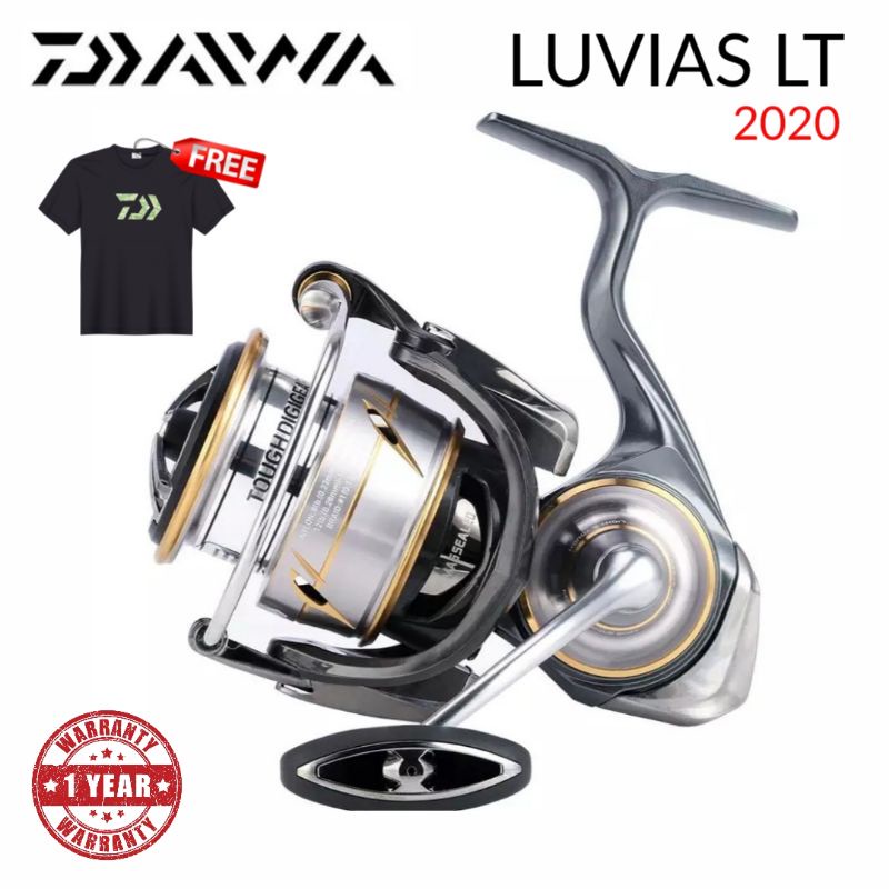 DAIWA LUVIAS AIRITY LT Spinning Fishing Reels 2500 2500XH 3000 3000XH Light  Saltwater Reels Fishing Tackle Original Japan 2021