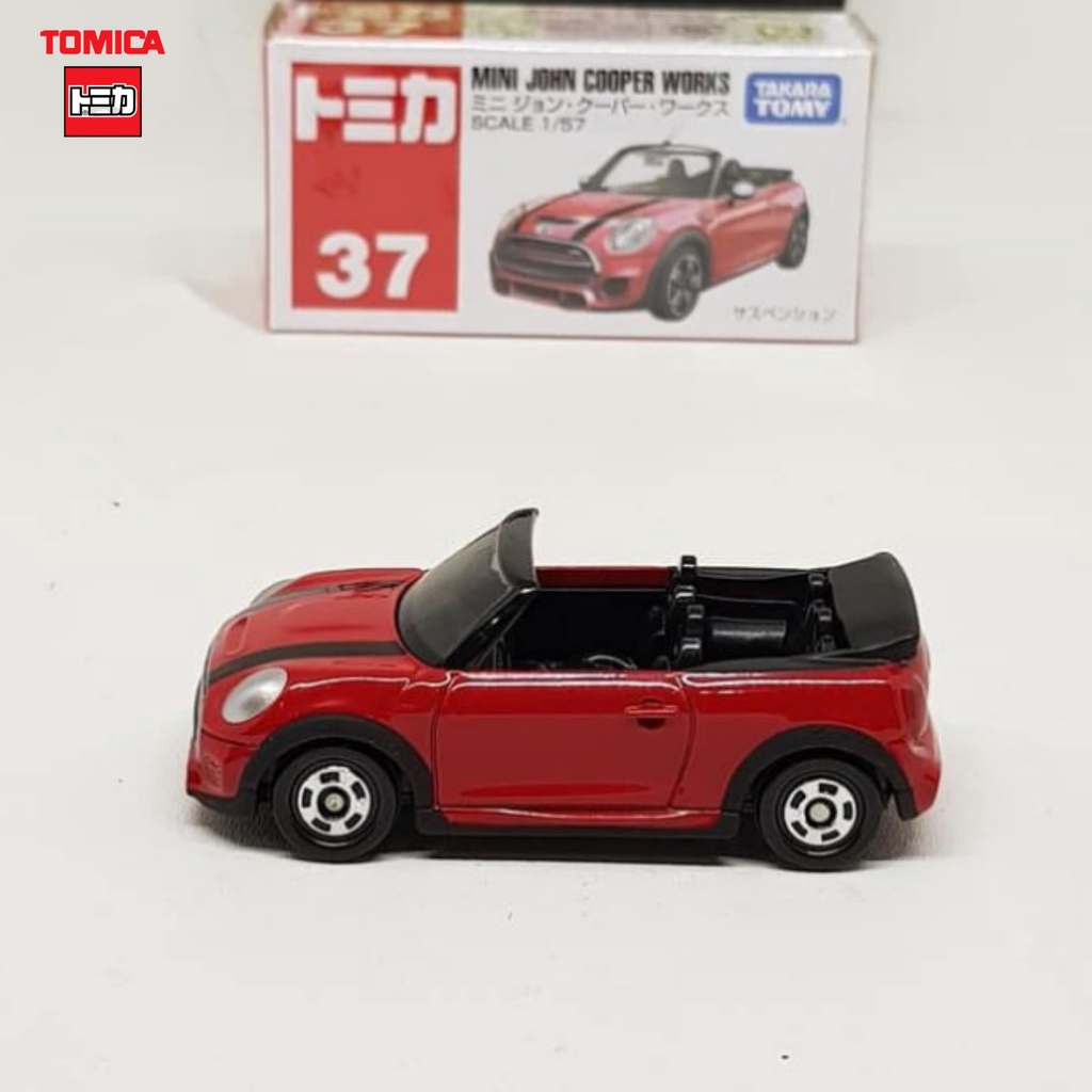 Jual Diecast Mobil Mini Cooper Tomica no 37 Mini John Cooper Works ...