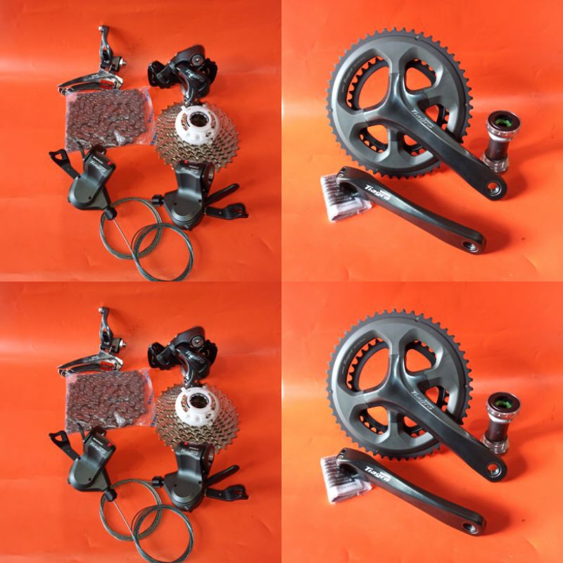 Jual cheap groupset tiagra