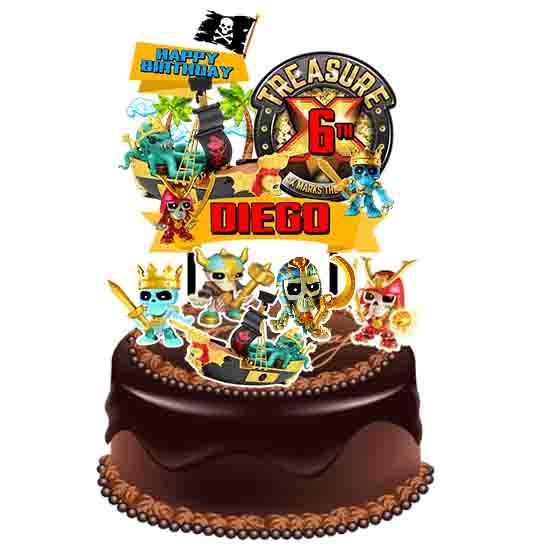 Jual Treasure X Topper Cake Birthday / Hiasan Kue Ulang Tahun | Shopee ...