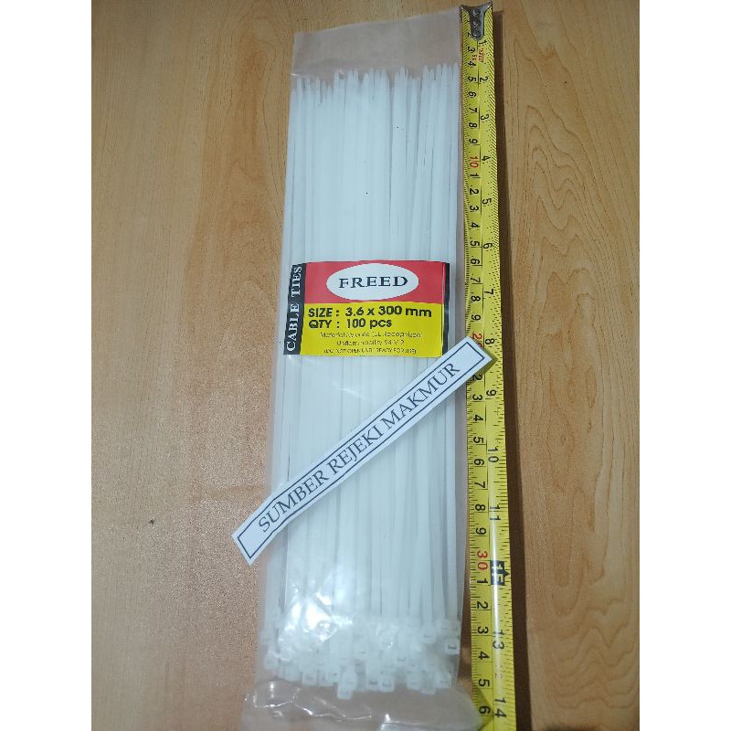jual-100-pcs-kabel-ties-3-6-x-300-mm-kabel-tis-cable-ties-merk-freed