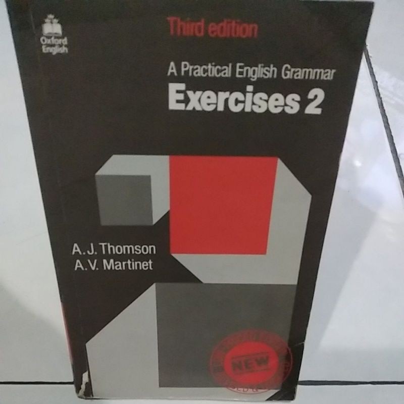 Jual a practical english grammar exercises 2 third edition shopee