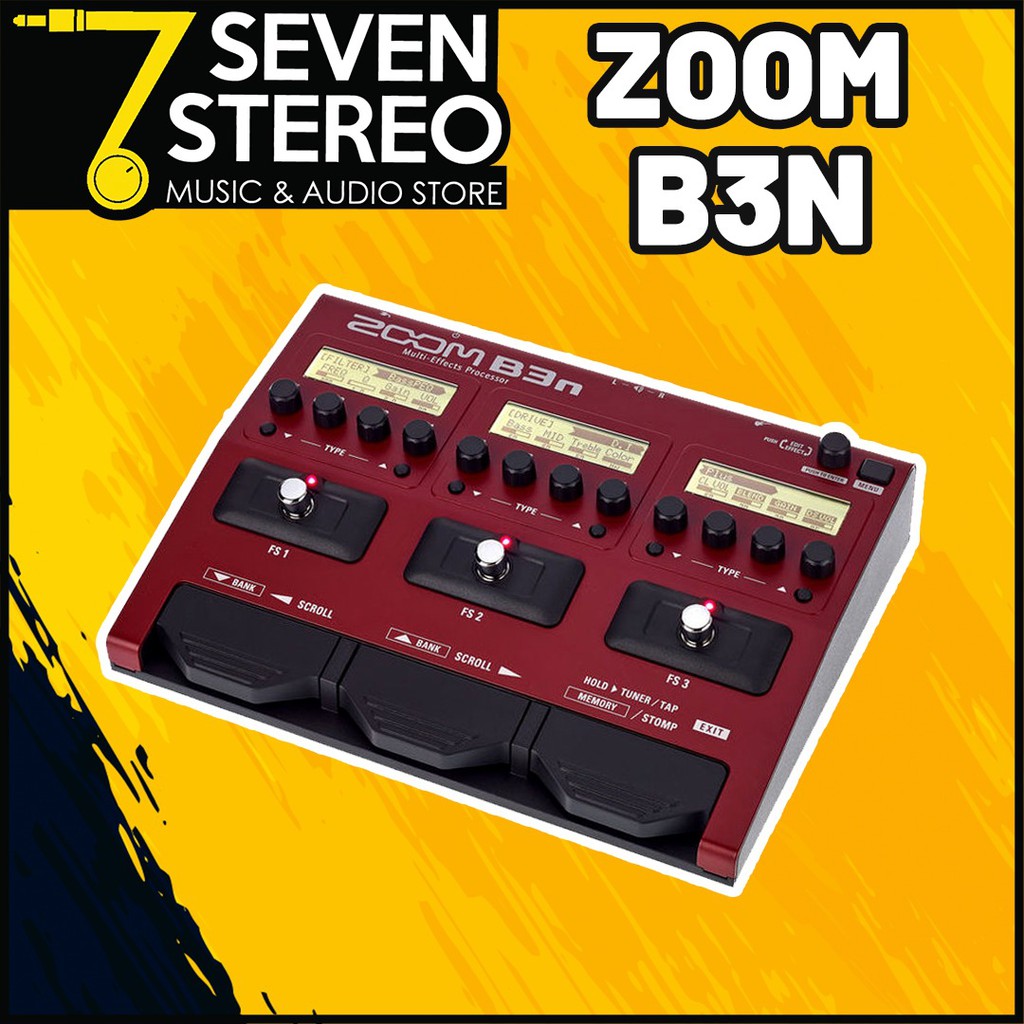 Jual Zoom B3n Bass Multi Effect Processor Shopee Indonesia