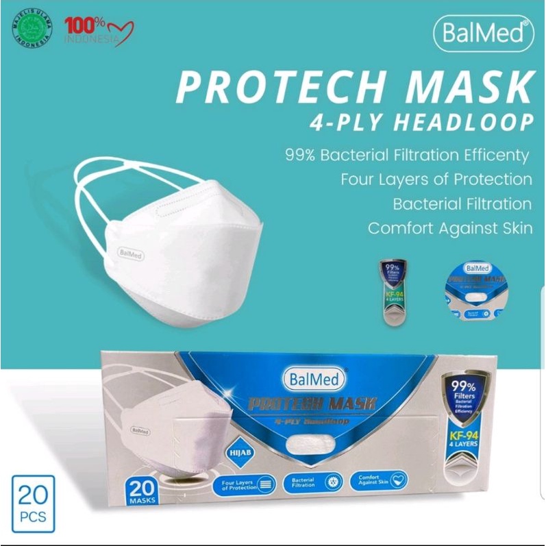 Jual BALMED KF94 EARLOOP & HEADLOOP (50BOX) | Shopee Indonesia