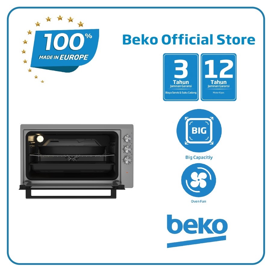 Jual BEKO BMF50CS OVEN MINI 50 LITER Shopee Indonesia
