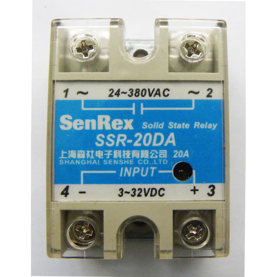 Jual SenRex Solid State Relay SSR - 20DA tools114 | Shopee Indonesia