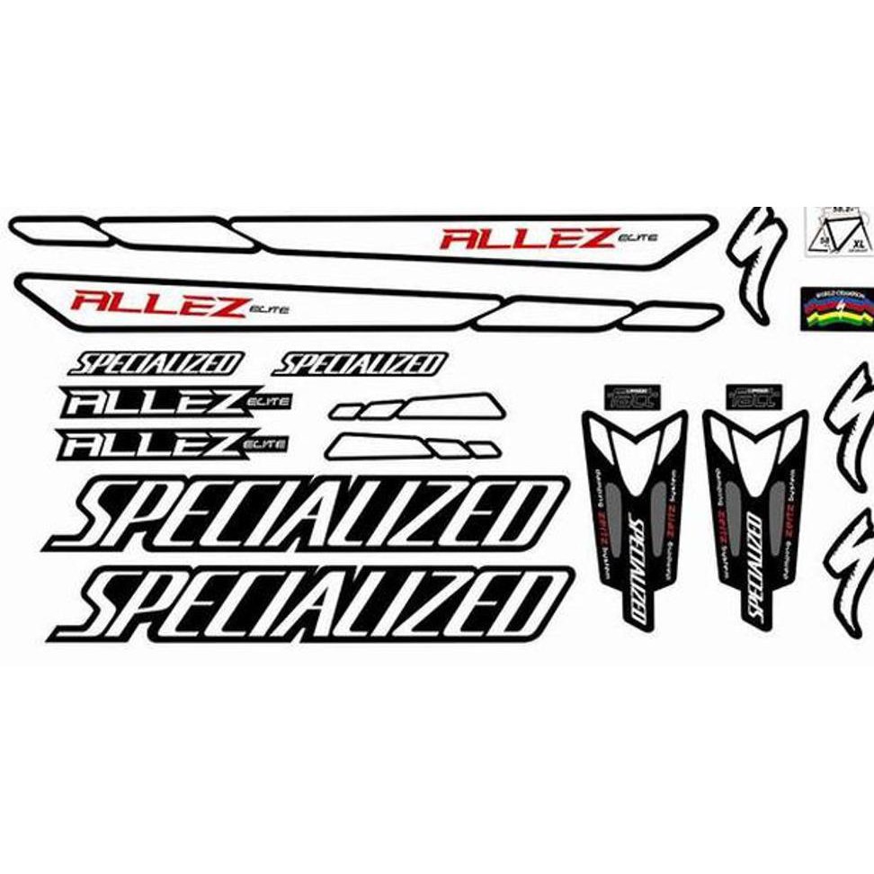 Jual Sticker Frame Specialized Allez (hitam) | Shopee Indonesia