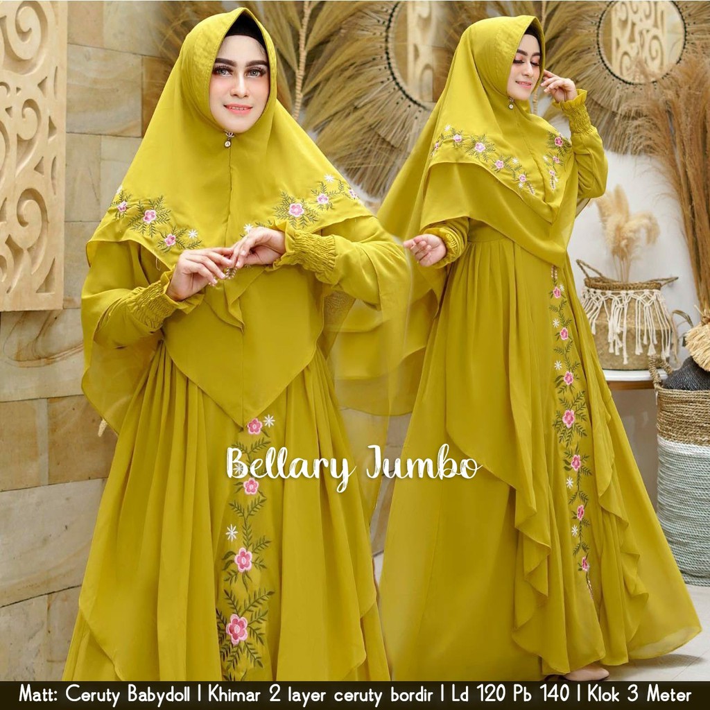 Jual BELLARY SYARII JUMBO LD 120cm BY MMC/GAMIS JUMBO/BAJU MUSLIM JUMBO