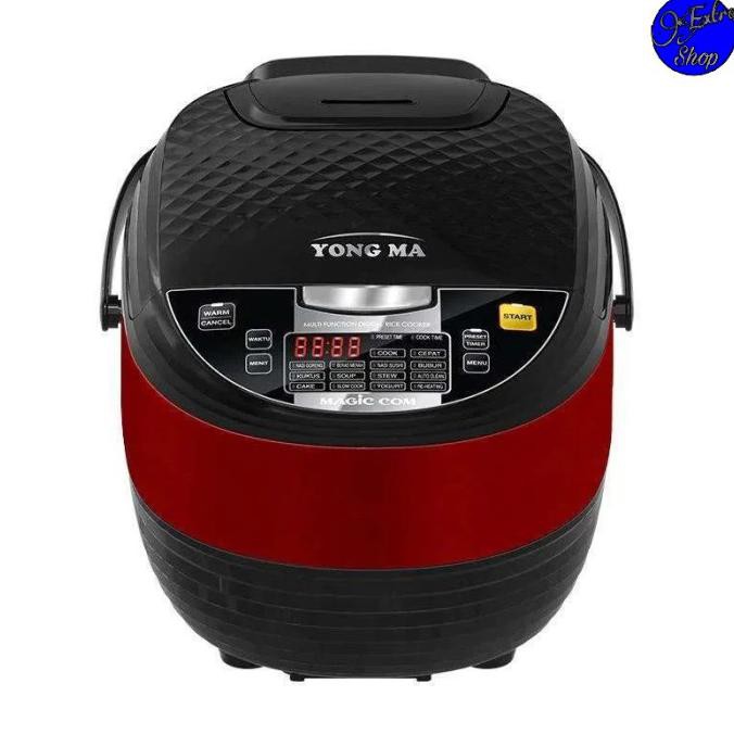 Jual YONG MA Digital Rice Cooker 2 L SMC8027 Merah Shopee Indonesia