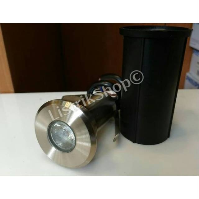 Jual Lampu Lantai Tanam Led 1 Watt 220 Vac (Warm White) | Shopee Indonesia