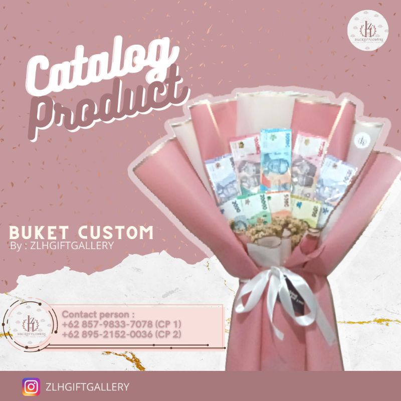 Jual BUKET U4NG MONNEY CASH BUKET BUNGA BUKET SNACK BUKET SKINCARE ...