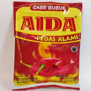 Jual Aida Cabe Bubuk Pedas Alami Gr Shopee Indonesia