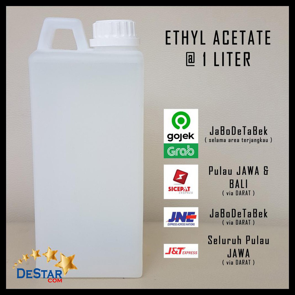 Jual Etil Asetat Ethyl Acetate 1 Liter Industrial Grade Shopee Indonesia 9020