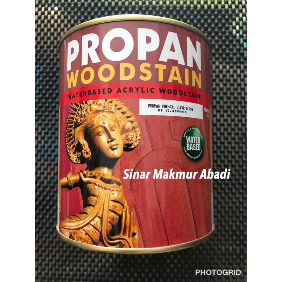 Jual Propan Woodstain Pws 631 Waterbased Cat Kayu Acrylic Waterbased To Shopee Indonesia 5463